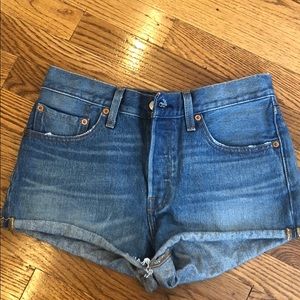 levi’s denim shorts